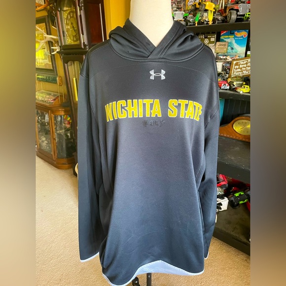 Under Armour | Shirts | Wichita State University Under Armour Hoodie  Sweatshirts | Poshmark
